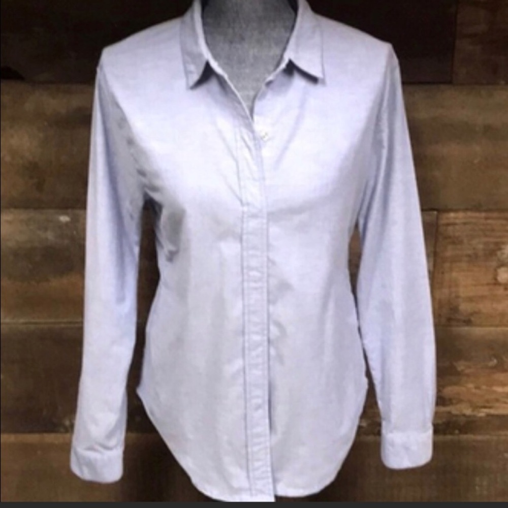 Lululemon get away button up blouse 6